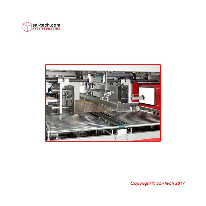 STEP TP CIL Transcorrliner Corrugated Industry Inline Strapping Machine